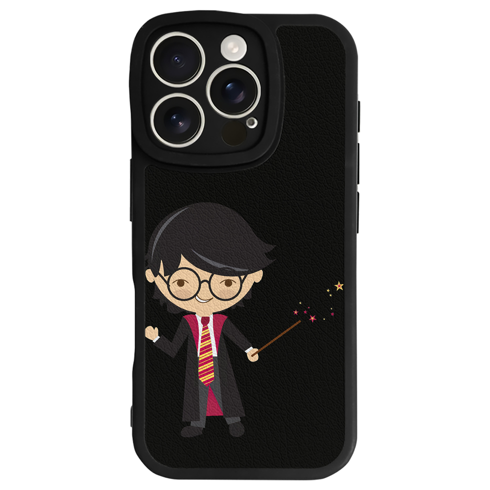 （画像用） Harry Potter ハリー・ポッターシリーズ 【iPhone 16シリーズ対応】シリコンスマホケース（レザー調） 材質：シリコン